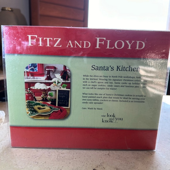 Fitz and Floyd snack plate and spreader - Picture 2 of 6